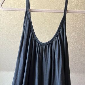 Dark Gray Sleeveless Jumpsuit